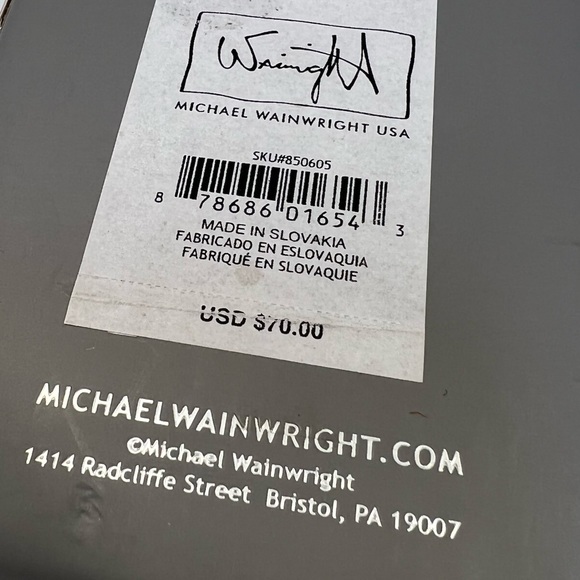 Michael Wainwright Hiball La Rochelle Gold and Platinum Glass - Picture 5 of 8